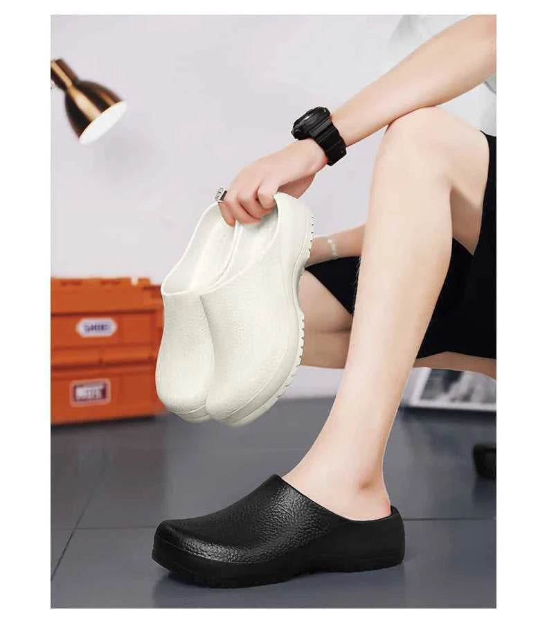 Men Slippers Couples Garden Clog Women Water Proof Chef Shoe Comfortable Sandal Slippers For Pet Workers Outdoor Fishing Shoes The jack market .AU The jack market .AU Step Up Your Style: Trendy Shoes for Every Occasion! $ 63 14:29;200000124:100010487#44-45