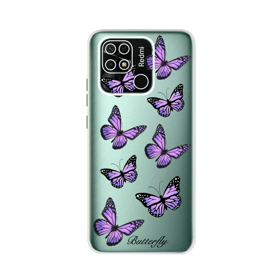 For Cover Redmi 10 Case Silicon Back Cover Phone Case For Xiaomi Redmi 10 2022 Soft coque TPU Redmi 10a 10c Clear bumper etui