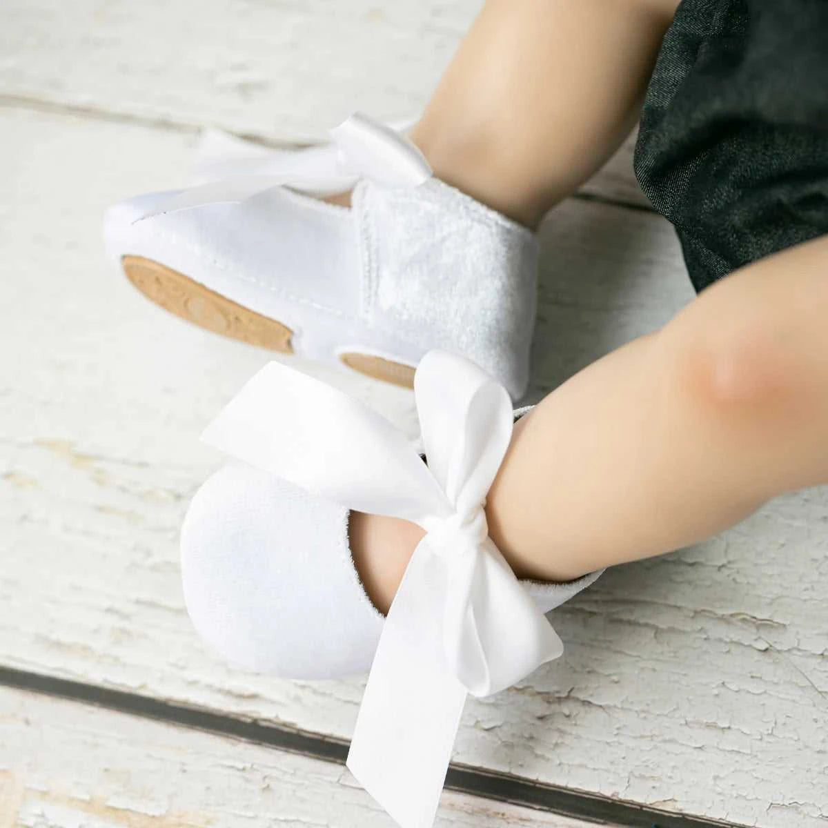 Meckior Baby Girl Shoes Princess Ballet Slippers Non-slip Flat Soft-sole Cotton Rubber Crib Butterfly-knot Infant First Walkers The jack market .AU The jack market .AU Mum & Kids: Essential Products for Every Family $ 24 14:10;200000124:100010420#0-6 months