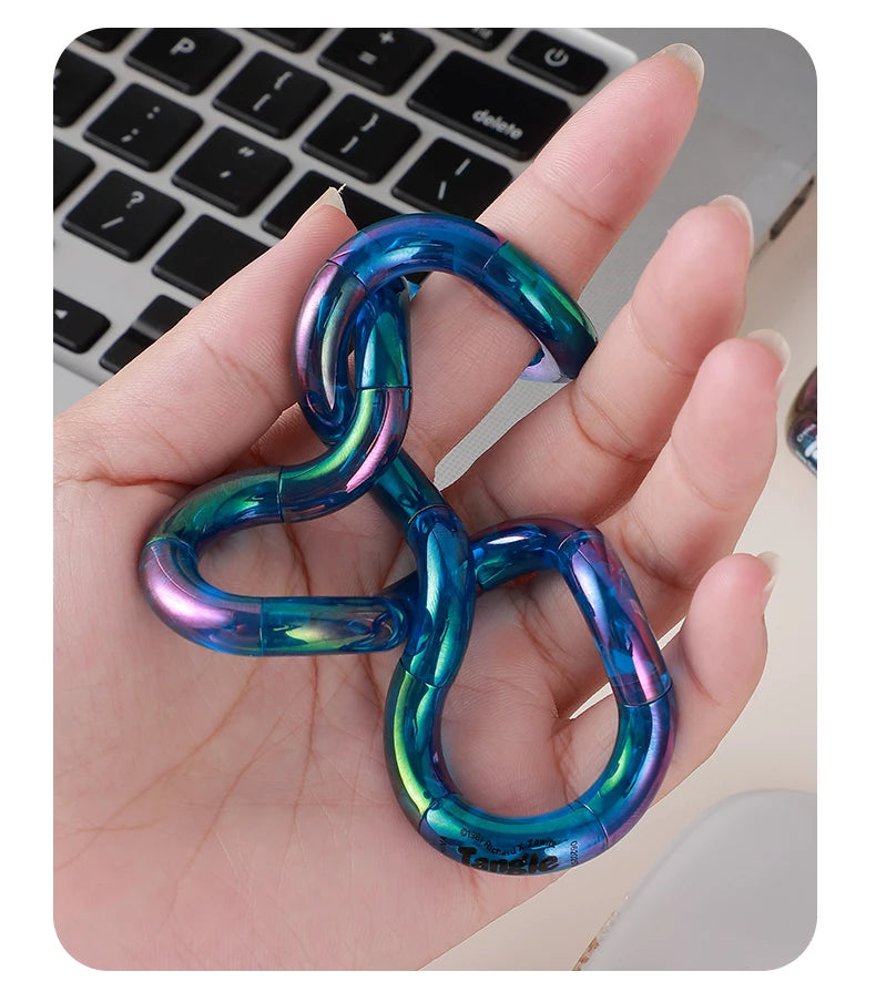 Genuine Twist Music Fidget Toy - Transform Stress into Focus for Adults with ADHD