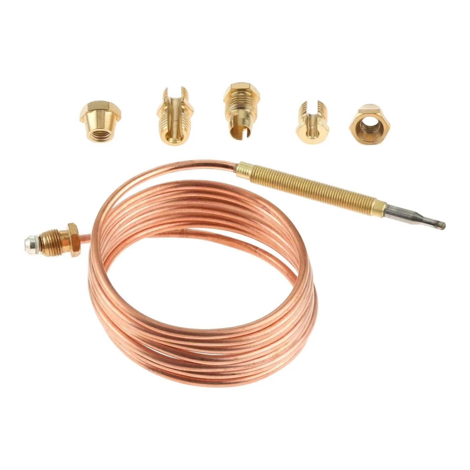 5pcs/kit Universal Gas Thermocouple Valve with Five Fixed Parts 60/90/150cm Gas Appliance for Oven Cooker Hot Water Boiler Grill The jack market .AU The jack market .AU Home $ 29 14:29#90cm