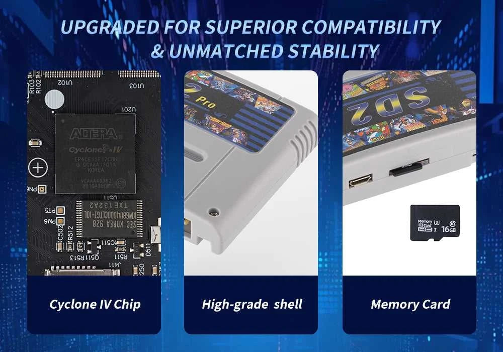 SD2 Game SNES for SD2SNES Rev. Z Version FXPAK Pro 5000 in 1 For SNES 16 Bit Video Game Console with 16G Card FOR Cyclone Chip The jack market .AU The jack market .AU Accessories Electronics $ 182 14:350852#Clear Black 2