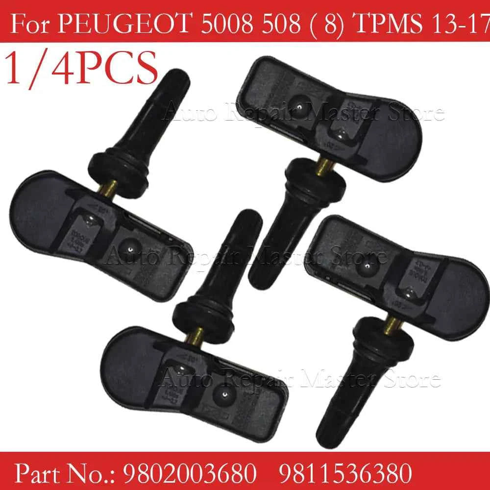 FOR 2013 2014 2015 2016 2017 PEUGEOT 5008 508 ( 8) TPMS 433MHz TIRE PRESSURE SENSOR TPMS PEUGEO 9802003680 9811536380
