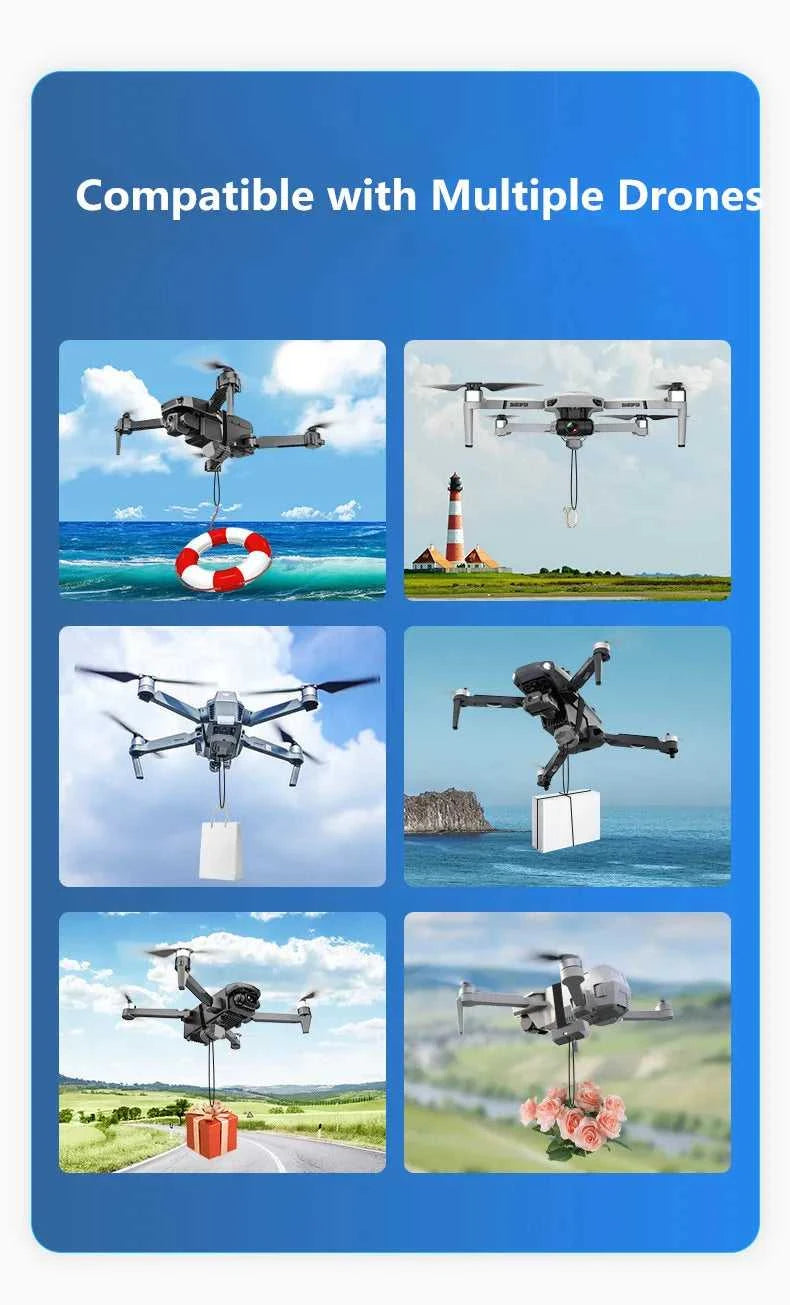Drone Airdrop System for DJI Mini 3 Pro/Mini 3/Mini SE/Mini 2/2 SE Accessories Payload Delivery Transport Drop Release Device The jack market .AU The jack market .AU Drones $ 58 14:193;200000828:201589807;200007763:201336100