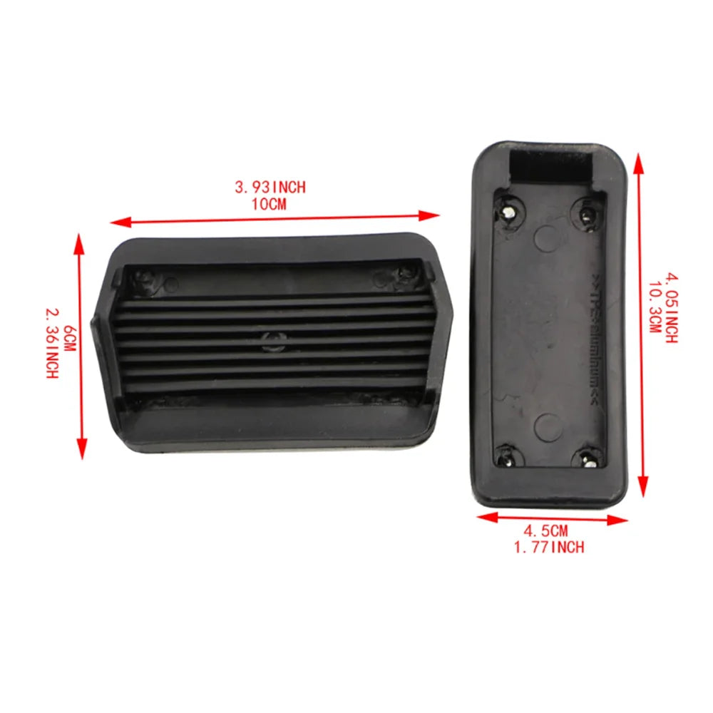 Car Accelerator Brake Rest Pedal Cover for Ford Focus 2 3 4 MK2 MK3 MK4 RS ST 2005-2020 Kuga Escape 2005-2017 Accessories
