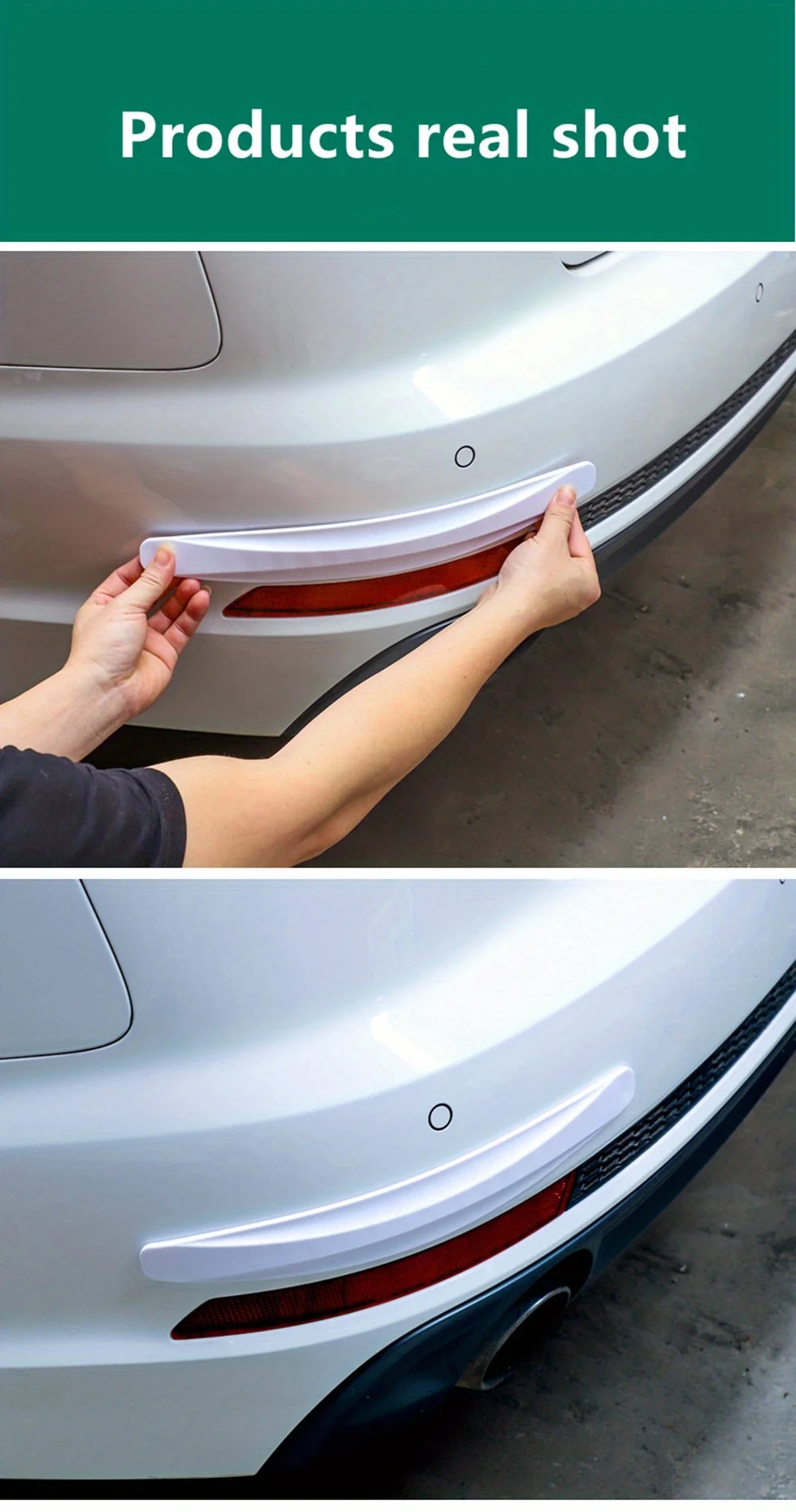 Car bumper protector, bar corner protector, scratch protector, collision resistant component, collision resistant car parts