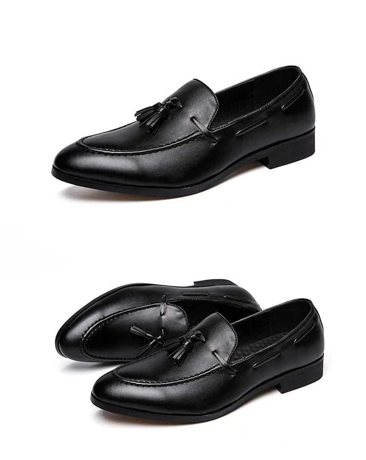 Social Shoe Male High Quality Formal Leather Shoes Men Casual Tassels Business Loafers For Man Dress Shoes Comfortable The jack market .AU The jack market .AU Step Up Your Style: Trendy Shoes for Every Occasion! $ 90 14:193;200000124:100013888