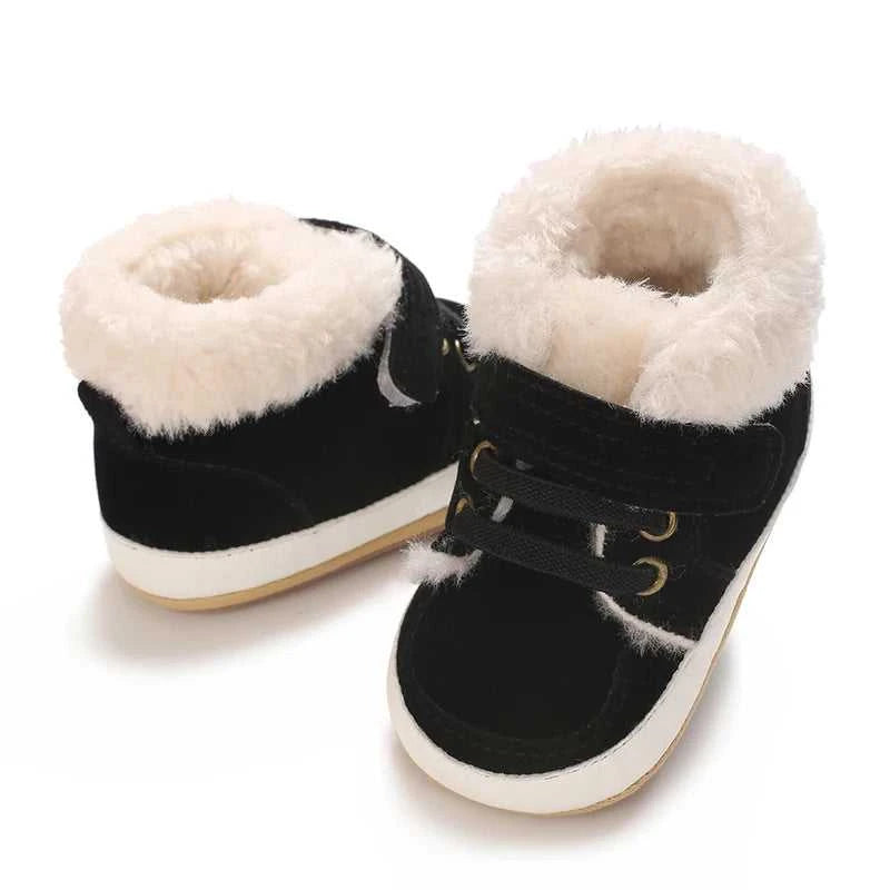 HAIZHIW Winter Baby Boy Girl High Tops Sneakers Rubber Anti-Slip Sole Fleece for Warmth Infant Newborn First Walking Crib Shoes The jack market .AU The jack market .AU Mum & Kids: Essential Products for Every Family $ 27 14:771#H-66BLACK;200000264:201336171