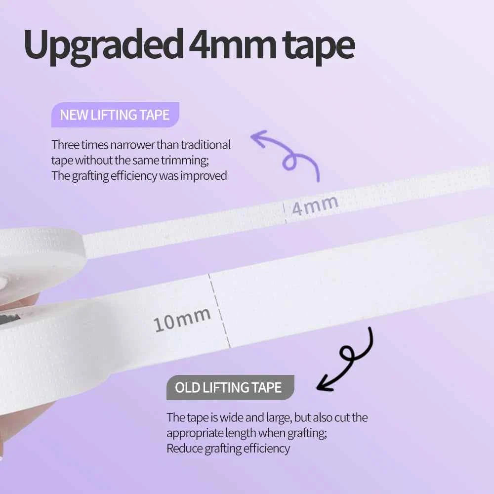 4mm Mini Eyelash Extension Tape Makeup Breathable Anti-allergy Easy to Tear Micropore Tape Professional Lashes Tape Wholesale