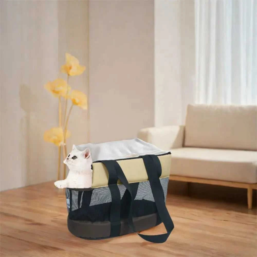 Practical Oxford Cloth Pet Carrier Black Foldable Pet Bag Breathable Lightweight Pet Backpack Hiking Trip The jack market .AU The jack market .AU Home $ 44 14:193#Coffee;5:100014064#L