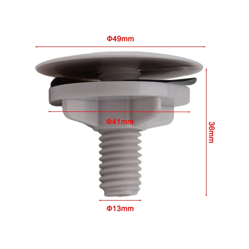 Bathroom Kitchen Toilet Sink Stopper Part Parts Replace Replacement Tap Hole 1 Piece Tool 1pc 49mm ABS Plastic The jack market .AU The jack market .AU Home $ 47 200007763:201336100