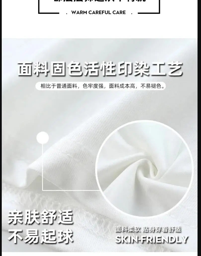 new Snoopy women's loose large version top summer short-sleeved t-shirt women's cotton mid-length cartoon women