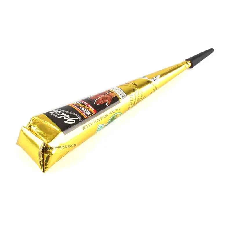 Henna Magic Henna Cones - Vibrant Indian Body Art Paste for Stunning Temporary Tattoos