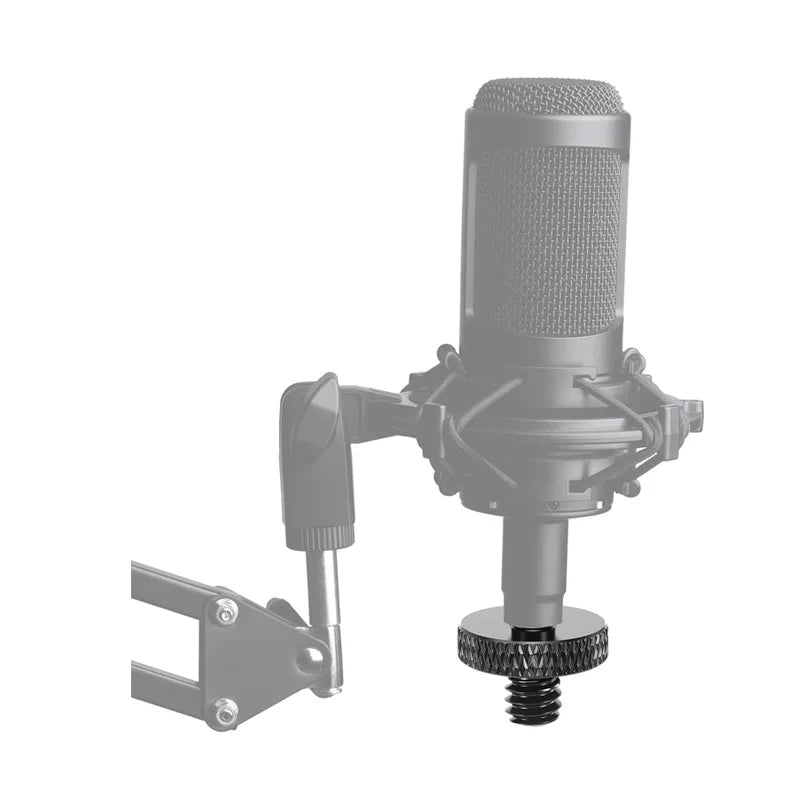 For Camera Tripod Mic 1/4" Male to 1/4" Male Threaded Tripod Screw Adapter Double Head Stud Standard Mounting Thread Converter