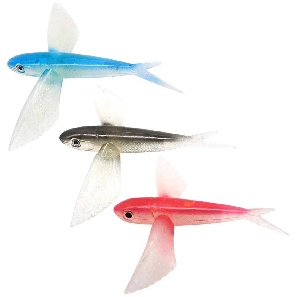 Fishing Lure Bait Sea Fishing Big Fish Flying Fish Soft Bait Tuna Lures Pink Trolling Bird Shaped Teaser for Fishing Tackle The jack market .AU The jack market .AU Fishing Gear $ 23 14:10#Red
