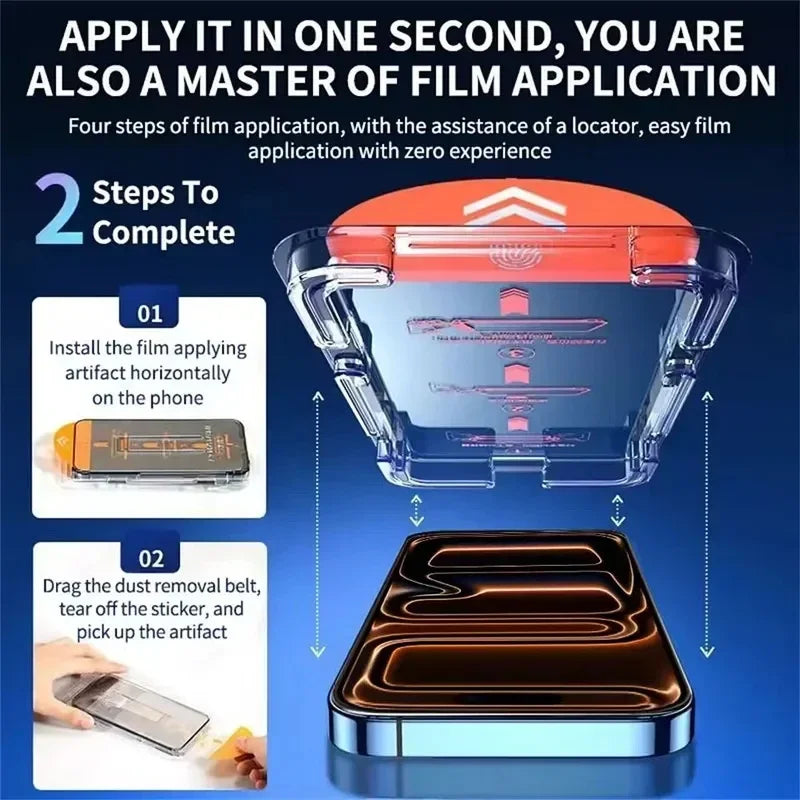Oleophobic Dust Free Easy Installation Privacy Screen Protector For iPhone 17 Pro Max Air 11 12 13 14 15 16 PRO XR XS MAX Glass