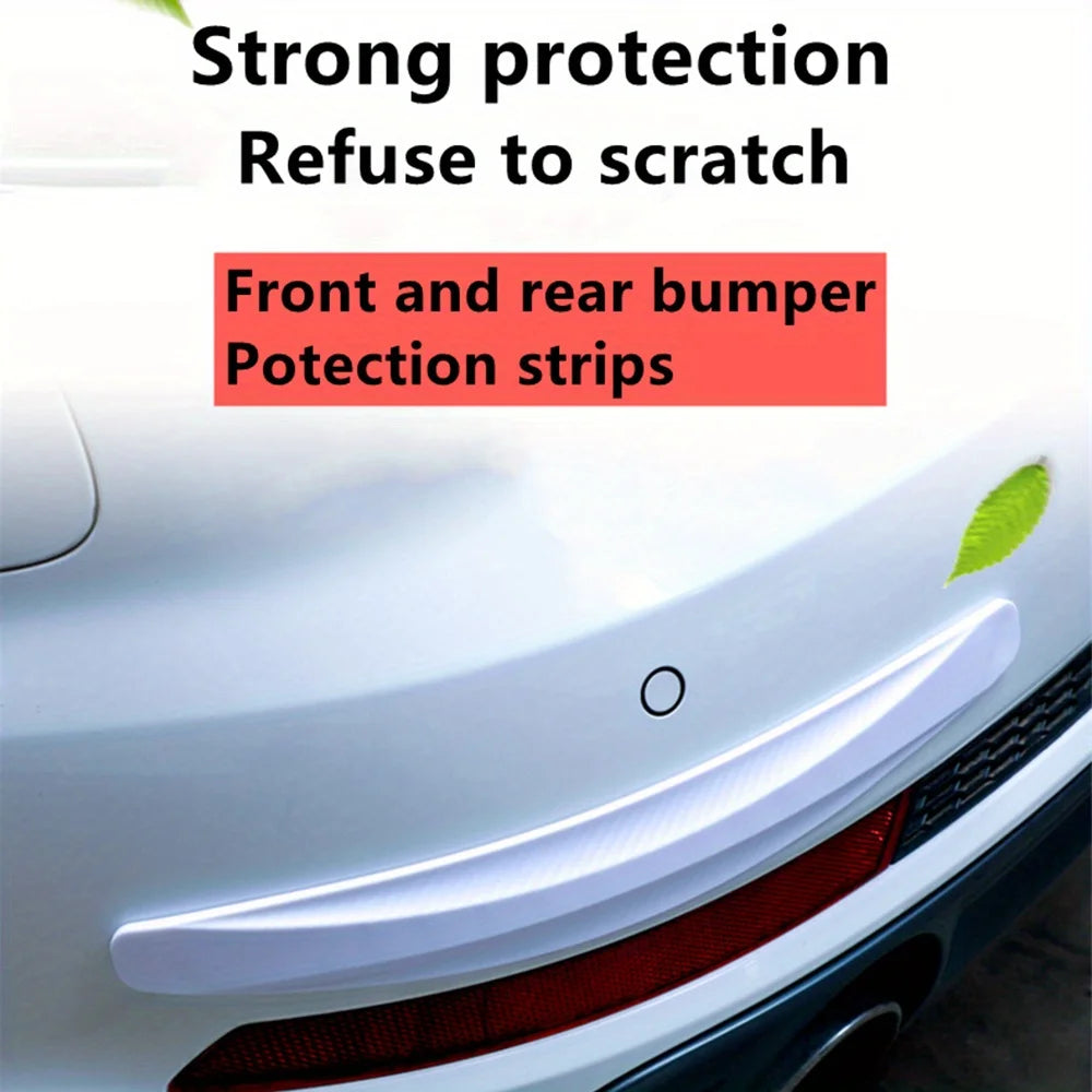 Car bumper protector, bar corner protector, scratch protector, collision resistant component, collision resistant car parts