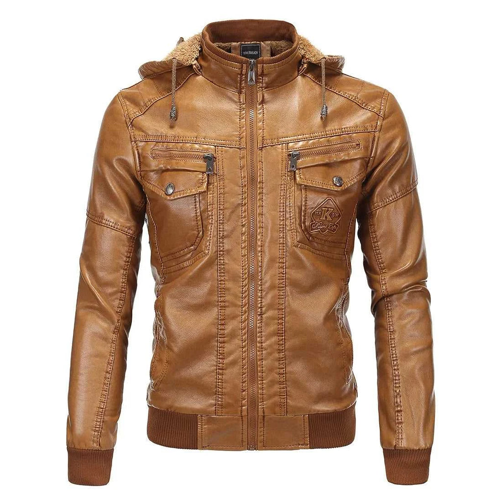 Winter Men's Leather Jackets Male Hooded Fleece Coat EUR Size Streetwear PU Casual Biker Jackets Men Motorcycle Jacket A1F1603 The jack market .AU The jack market .AU Men Fashion $ 102 14:366;5:100014065#EUR XL