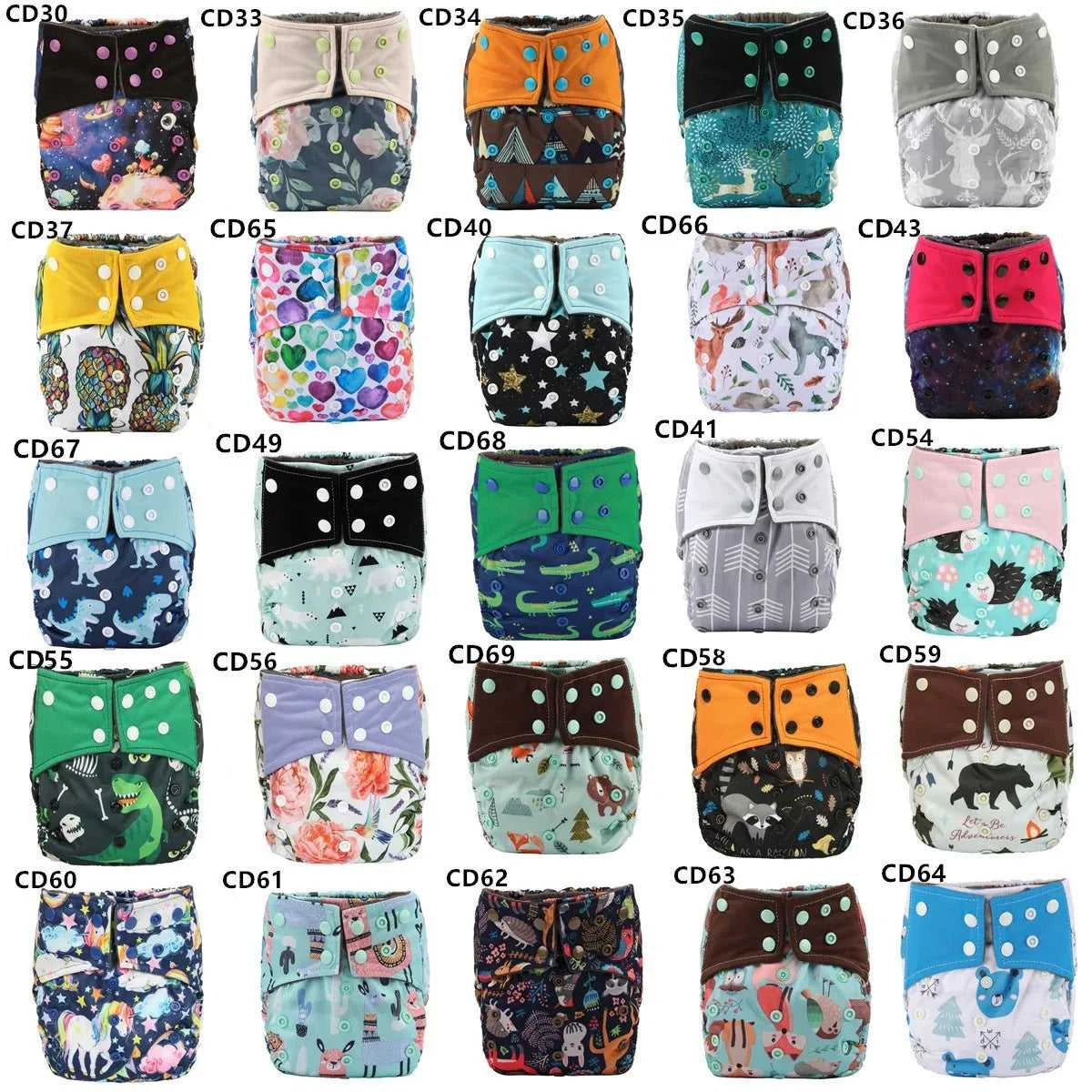 1 Charcoal Bamboo Baby Cloth Diaper Nappy Washable Reusable Double Gusset 3-15kg 8-36lbs NO INSERT The jack market .AU The jack market .AU Mum & Kids: Essential Products for Every Family $ 25 14:200006155#CD58 owl