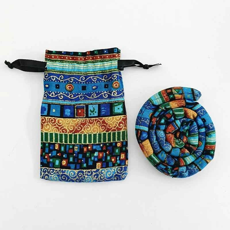 Colorful Dreadlocks Ponytail Hairpin - Bendable Ethnic Style Hair Bands for Creative Hair Styling