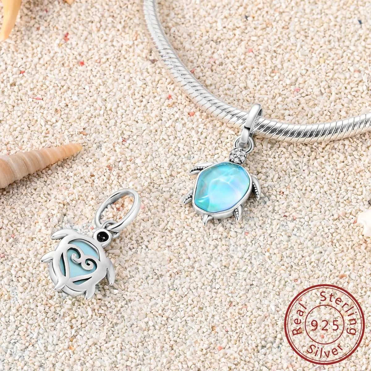 Charm 925 Silver Earring Ring Necklace Sea Turtle Fit Original Bracelet Diy Woman Jewelry Set The jack market .AU The jack market .AU Jewellery & Chains $ 48 200000226:100013777#KTR344-7