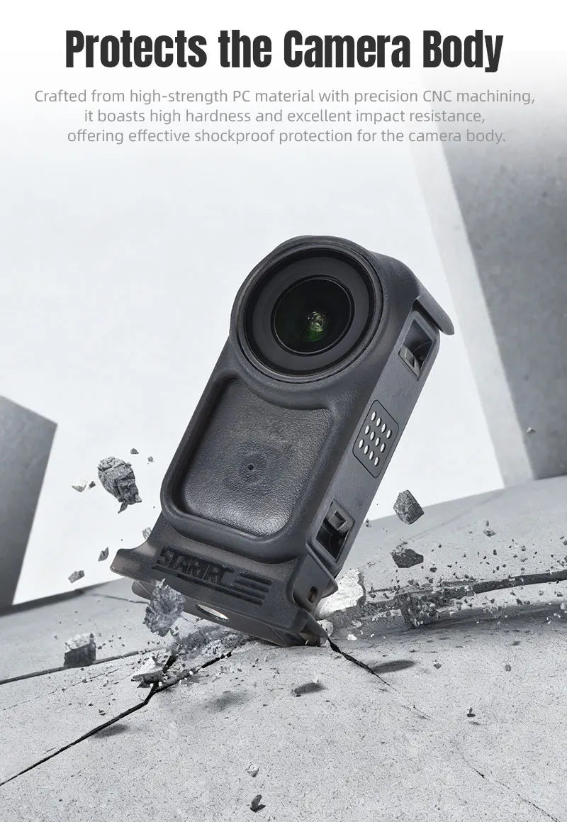 STARTRC Vertical Protective Case For DJI Osmo Nano Camera Shooting Protective Frame Gimbal Lens Full Protection Mount Bracket