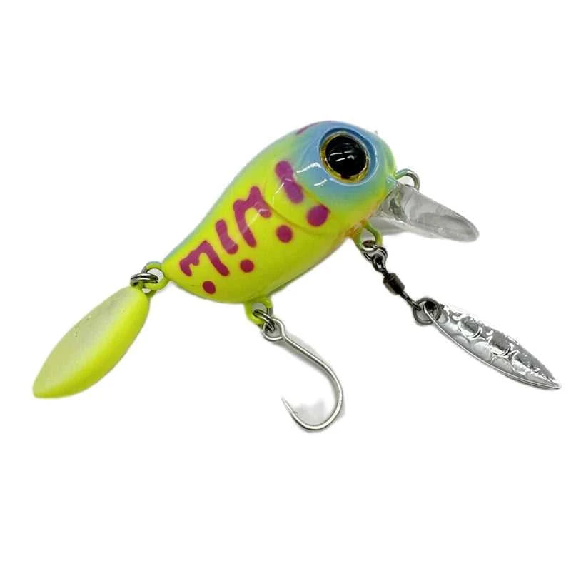 2g Micro Tappy Fishing Lures Crankbait Floating Wobblers Tongue Plate Fishing Spinners Spoon with Feather Rotates Bass Trout The jack market .AU The jack market .AU Fishing Gear $ 22 14:200006152#9;5:8022#2g