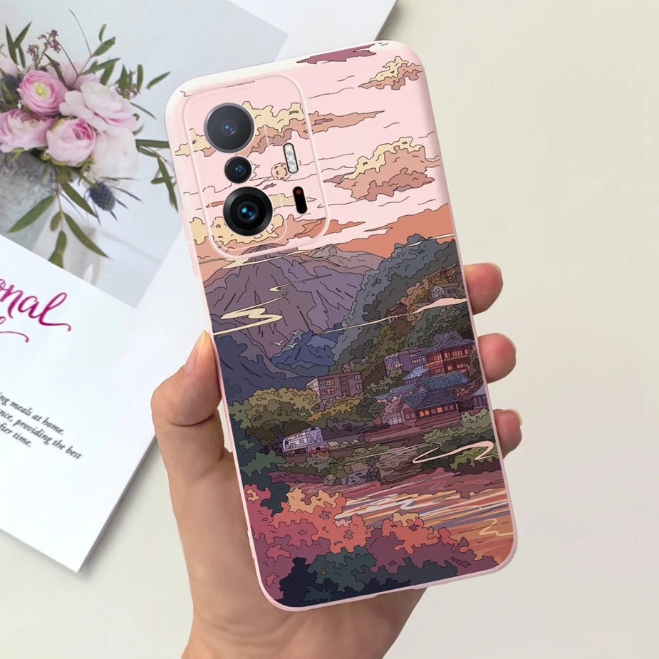 Xiaomi 11T Pro Case - Cute Cartoon Design, Soft Silicone Protection for Xiaomi Mi 11T Pro & 11TPro