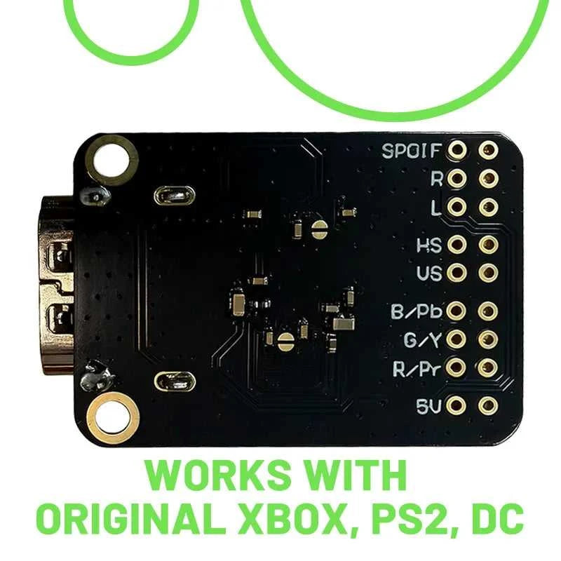 Retro Audio Reviver Kit for Xbox, PS2, DC. Restore & Enhance Analog Sound. The jack market .AU The jack market .AU Accessories Electronics $ 79 14:200013901#Audio output board