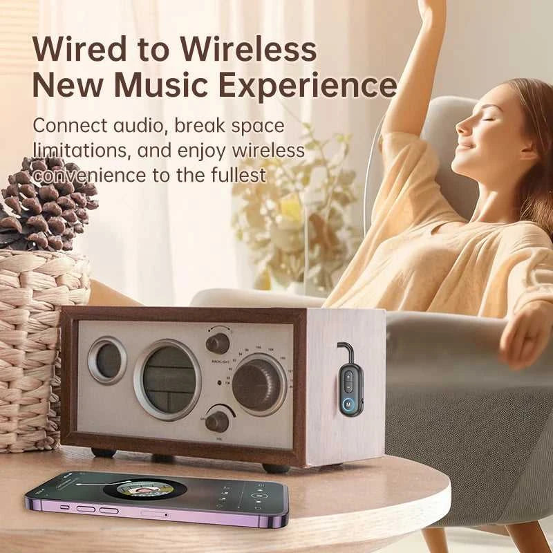 Bluetooth 6.0 Audio Transmitter Receiver 3.5MM AUX Hifi Stereo Music Wireless Adapter With Mic For Car Airplane TV PC Headphone The jack market .AU The jack market .AU Accessories Electronics $ 55 14:193#Bluetooth 6.0;200007763:201336100
