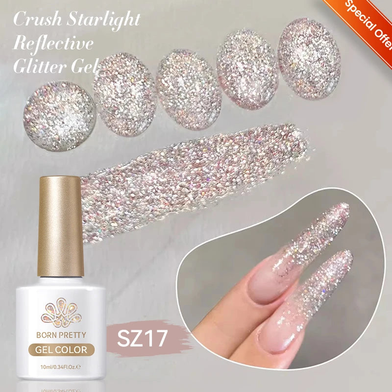 BORN PRETTY Neon Red Gel Nail Polish Yellow Green Summer Color Semi Permanent Varnish 10ml Soak Off UV LED Nail Art Manicure