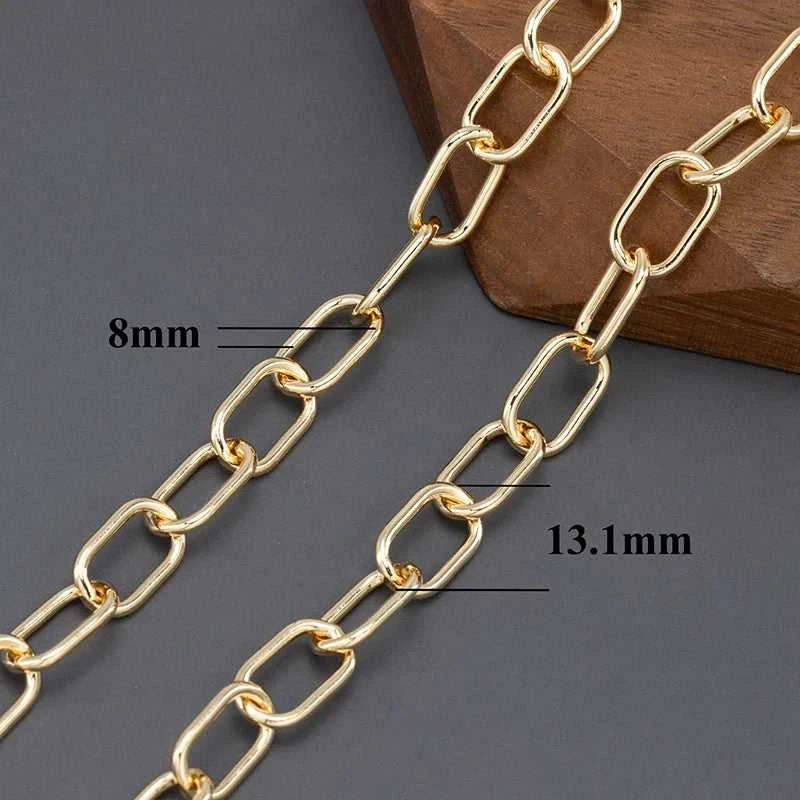 GUFEATHER,1m/lot,C126,jewelry accessories,diy chain,pass REACH,nickel free,18k gold plated,jewelry making,diy bracelet necklace The jack market .AU The jack market .AU Jewellery & Chains $ 52 14:29#C12601