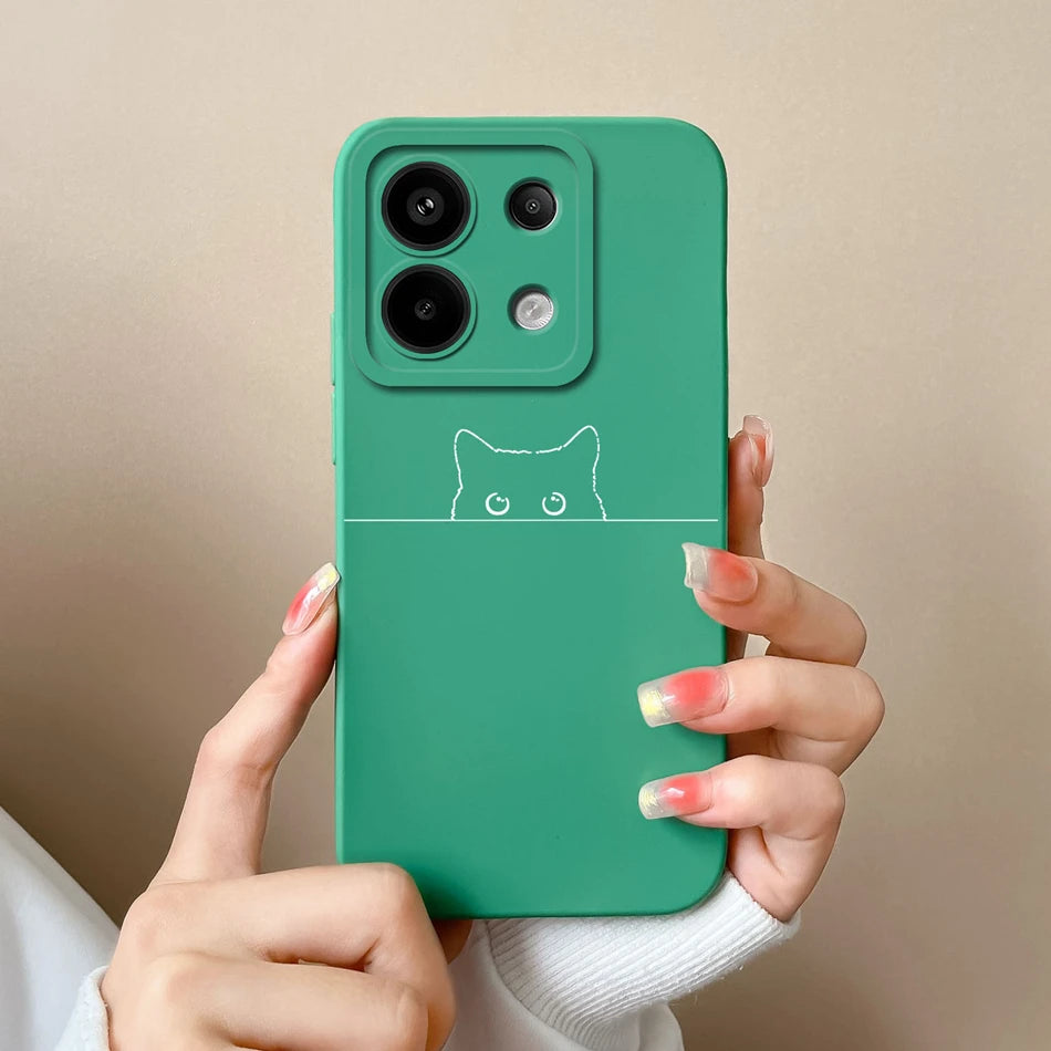 Xiaomi Poco X6 Pro Anime Silicone Case - Full Protection & Shockproof Design for Ultimate Style & Durability