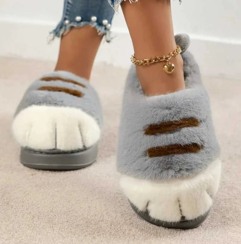 New Snuffy Cat Slippers Woman Warm Wrapped Home Shoes Women's Angry Kitty Furry Slides Winter Snug Close Back Slipper for Couple The jack market .AU The jack market .AU Step Up Your Style: Trendy Shoes for Every Occasion! $ 69 14:10#Yellow-Slides;200000124:201446564;200007763:201336100