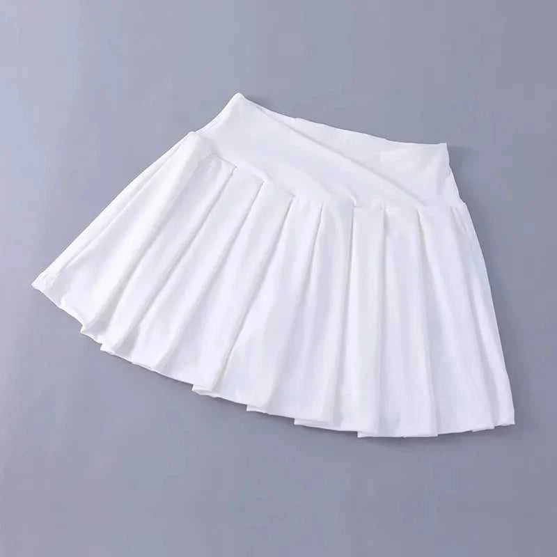 Women's Tennis Pleated Skort – High-Waist Athletic Golf Skirt with Built-In Shorts The jack market .AU The jack market .AU Woman Fashion Skirts $ 62 14:29;5:361386