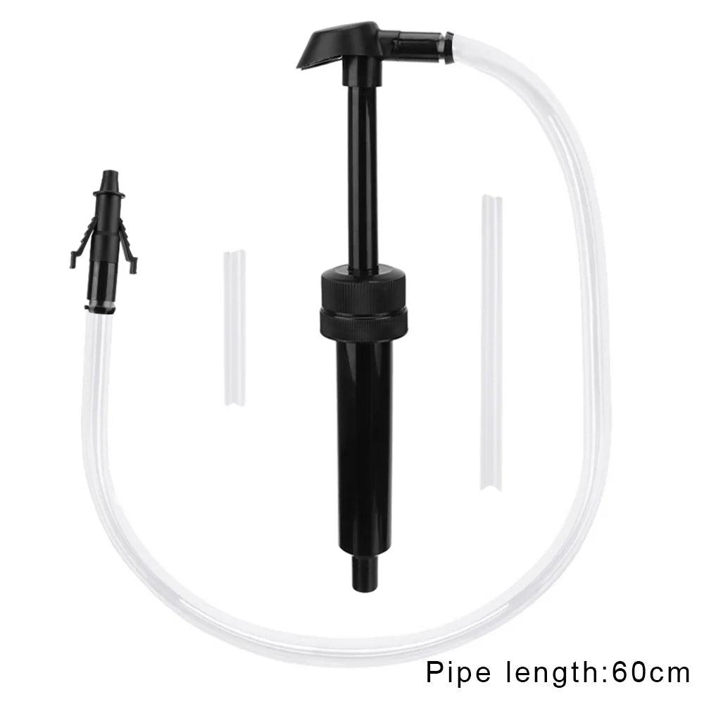 Car Oil Change Pump Fuel Diesel Pumping Tube Pipe Liquid Gasoline Petrol Suction Hand High Pressure Truck Motorcycle Accessories
