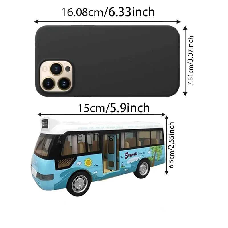 City Bus Toys Cars for Toddlers Cars for Boys Girls Pull Back Play Vehicle Bus Model with Sound Light Up & Open-able Doors The jack market .AU The jack market .AU Little Wonders $ 51 14:173