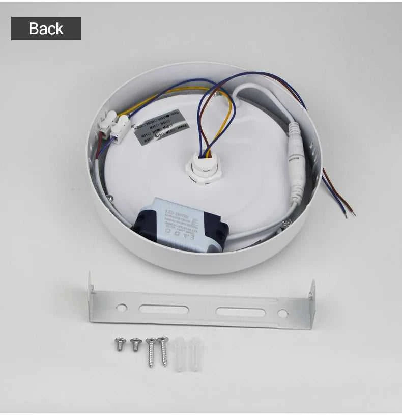 LED Panel Light With PIR Motion Sensor Ceiling Mounted 6W 12W 18W AC 85-265V Corridor Lamp Indoor Lighting lampara techo The jack market .AU The jack market .AU Home $ 55 136:173#6W White