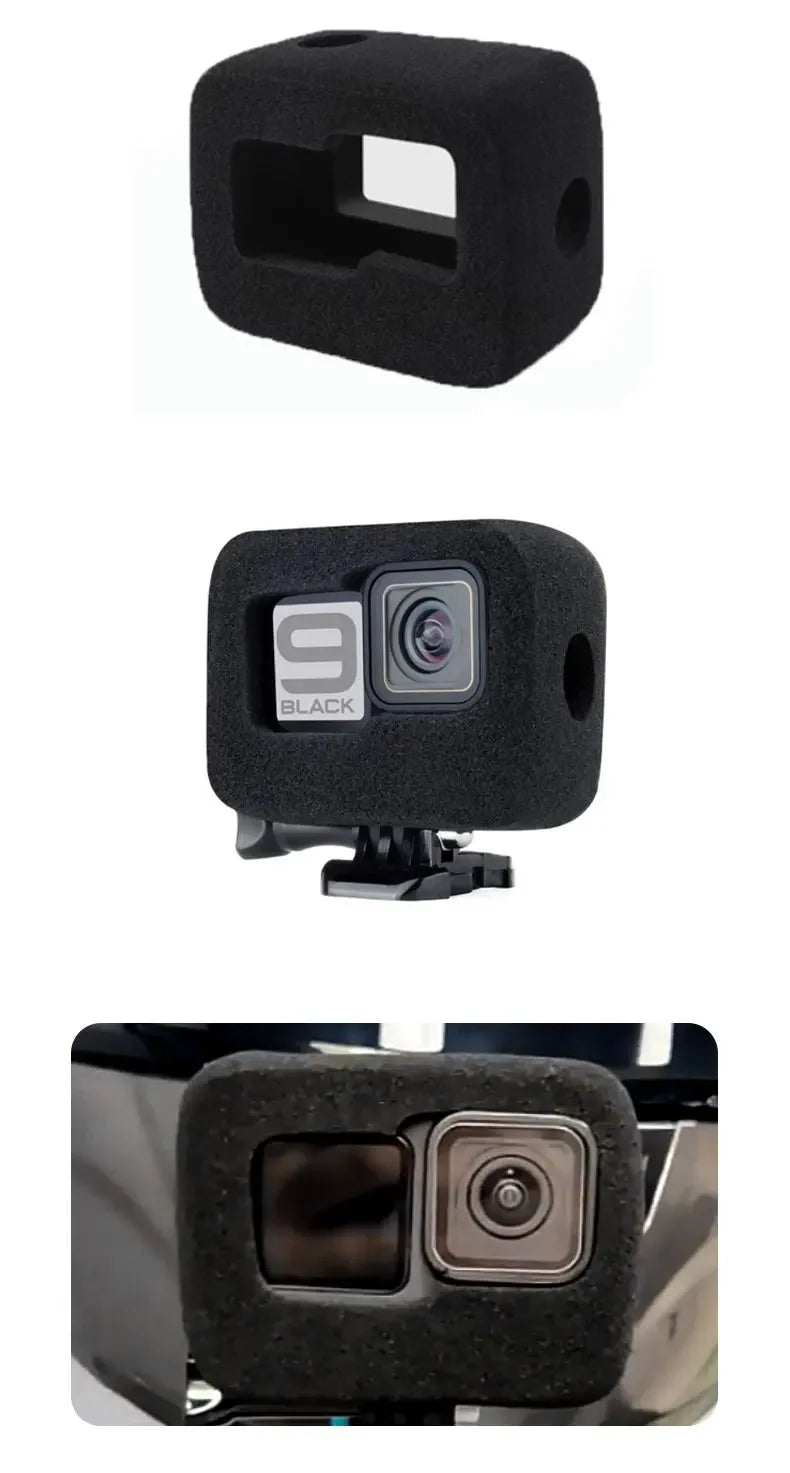 LS2 MX701 Customized Helmet Chin Mount for GoPro 13 12 11 DJI Action 6 5Pro Insta360 Ace Pro2 X5 X4 X3 Action Camera Accessories