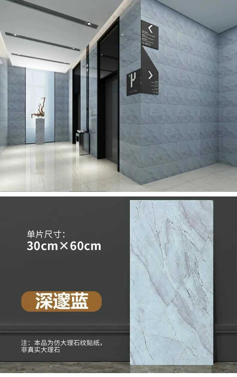 Imitation ceramic tile wall sticker wallpaper self-adhesive bathroom marble sticker self-adhesive background wall wallpaper The jack market .AU The jack market .AU Home $ 113 14:365458#White brick pattern;5:871#30X60CM 20PCS