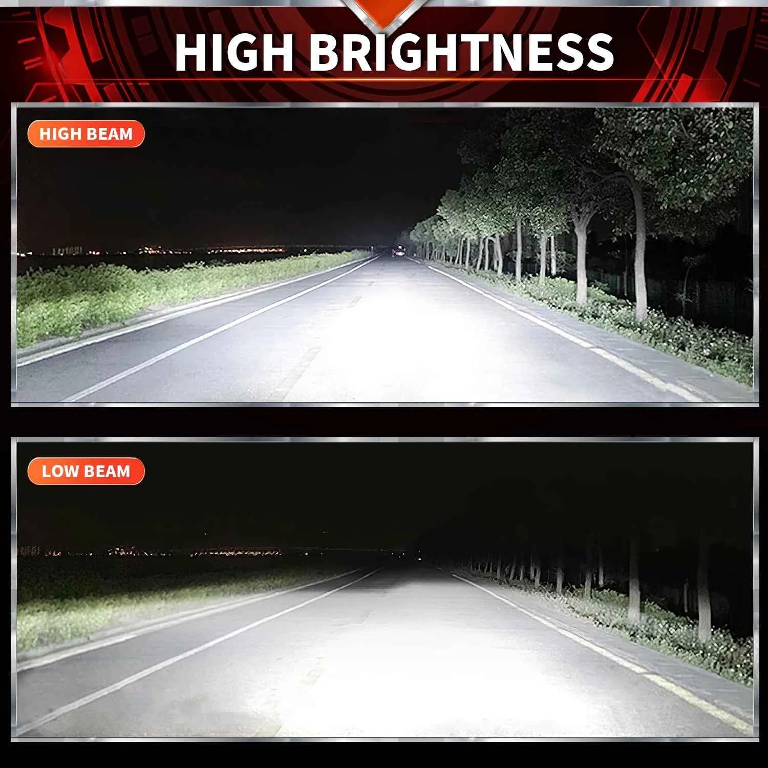 8800W 12000000LM H4 H7 LED Canbus H11 H8 H1 H3 9005 HB3 9006 HB4 H8 H9 9012 9007 9008 H13 LED Headlights Car Headlamp Bulb 12V