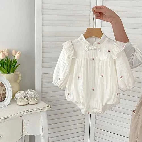 2025 New Autumn 0-24M Baby Girl Clothing Infant Baby Girls Jumpsuit Long Sleeved Cotton Print Toddler Baby Girl Romper The jack market .AU The jack market .AU Mum & Kids: Essential Products for Every Family $ 41 14:200003699#S23222A;200000463:200167685#73(6M)