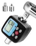 GOYOJO Digital Torque Wrench Adapter - Precision Electronic Converter with LCD Display & Versatile 1/2" & 1/4" Sockets