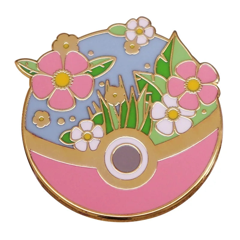 Pokemon Pikachu Series Enamel Pins Cute Brooch For Women Lapel Pins Badge on Backpack Costume Accessories Fashion Jewelry Gifts