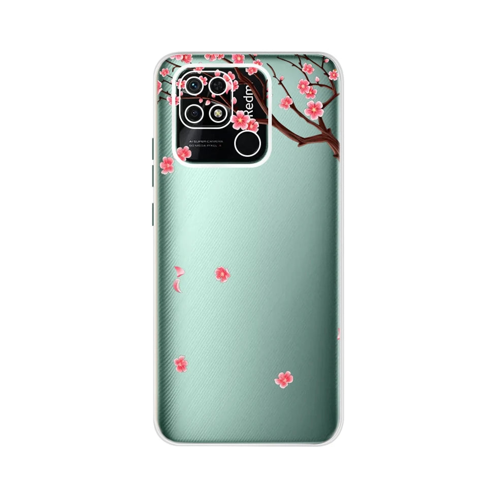 For Cover Redmi 10 Case Silicon Back Cover Phone Case For Xiaomi Redmi 10 2022 Soft coque TPU Redmi 10a 10c Clear bumper etui