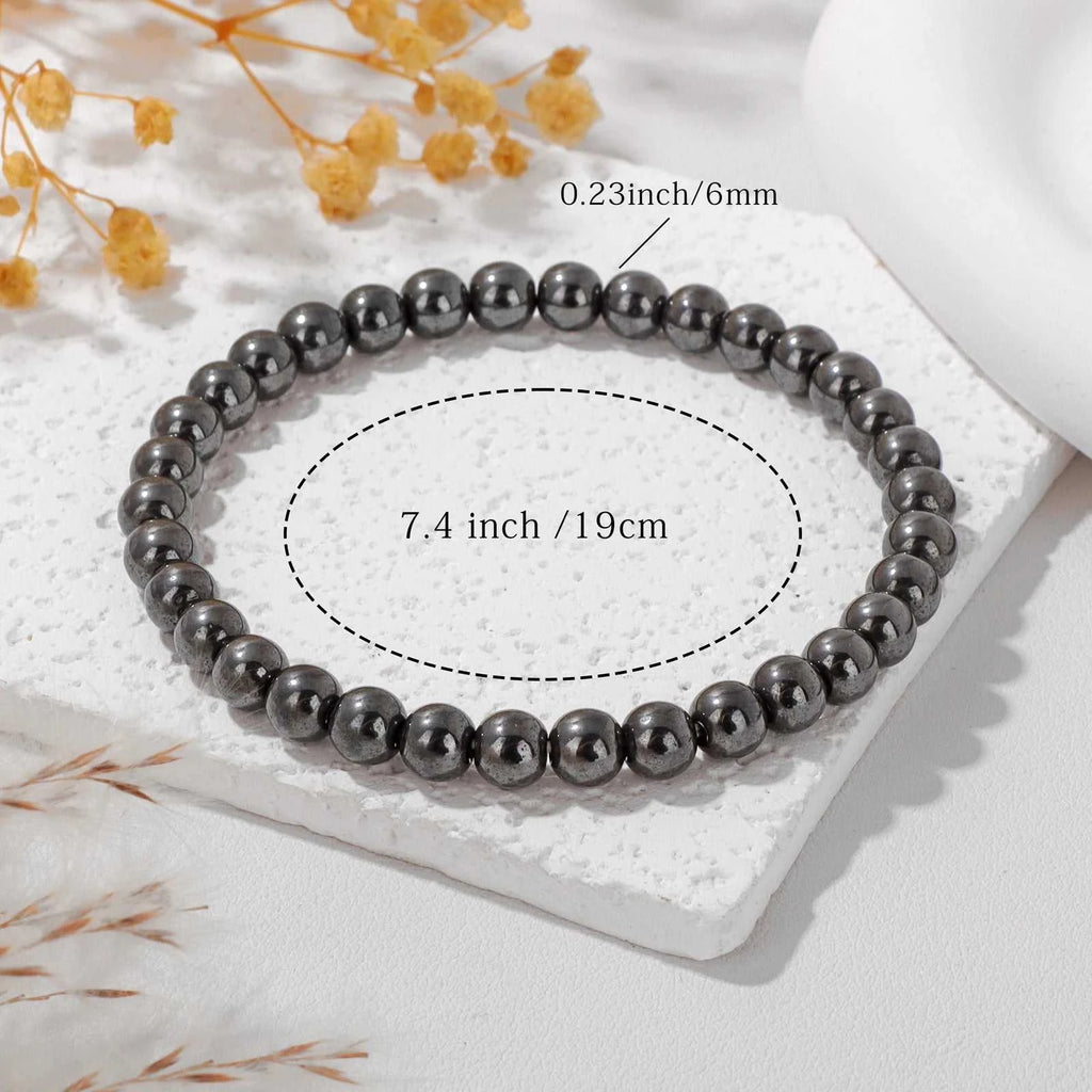 1pc Healing Fashionable Minimalist Natural Stone Bead Beaded Elastic Rope Bracelet Gifts For Women Men Couple Friend The jack market .AU The jack market .AU Jewellery & Chains $ 48 200000639:2832#8MM Bead;200001034:200003761#NO.18 Hematite