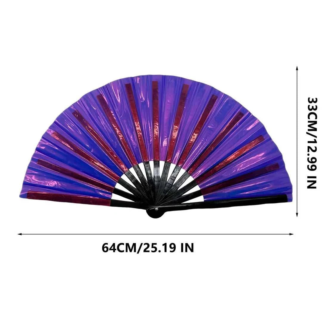 Raves Hand Fan Foldable Craft Holding Lasers Colors Hand Fan Festival Handheld Folding Fan For Dance Decoration Holiday Party The jack market .AU The jack market .AU Home $ 29 14:200000195#silver;200467261:203031825#64x33cm
