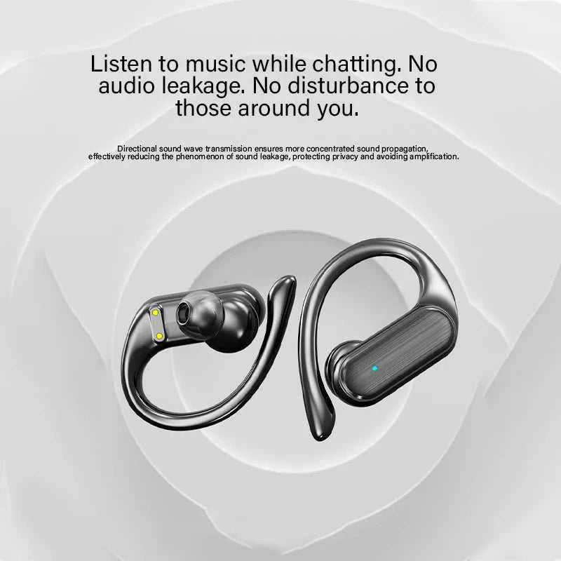 The A520 wireless Bluetooth headphones feature high-quality, high-definition sound, stereo earbuds, sweat-proof touch lights The jack market .AU The jack market .AU Accessories Electronics $ 64 14:193#Black