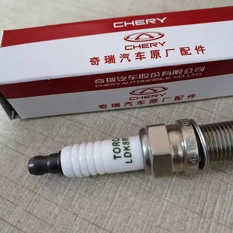 Spark Plug for Chery JETOUR X70 Tiggo 2/4/5/7/8/5x Arrizo 3/5/7/6 Fulwin 2 A5 1.5T/1.6T/2.0T F4J16-3707010 F4J20-3707010