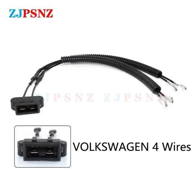 Auto Horn Plug 4 Wires Corrugated Tube Dedicated Snail Horn Socket Conversion Plug Car Speakers Single Horn Refit Double Horn